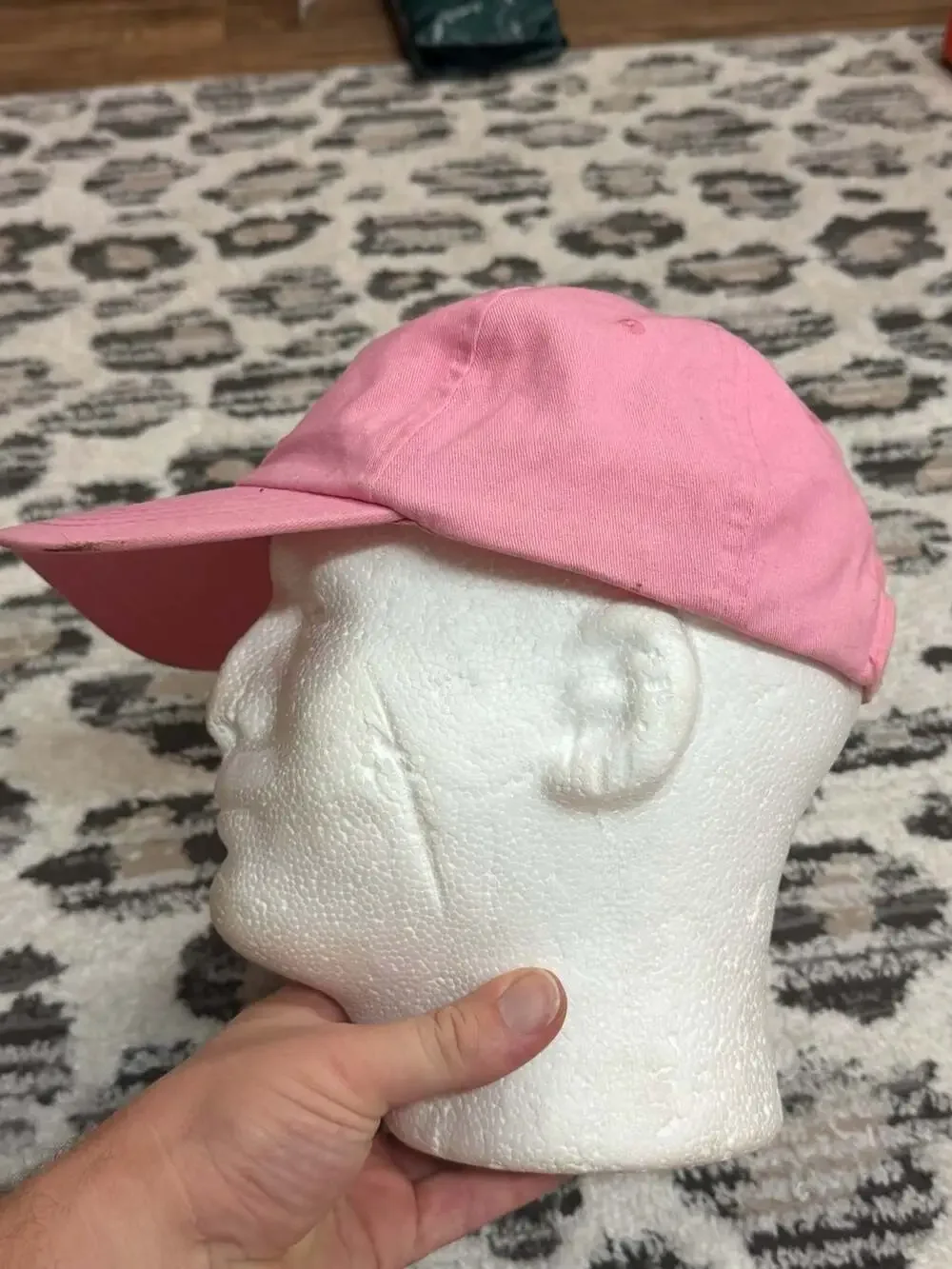 Oarsman 913 Duke University Pink Embroidered Baseball Cap Hat